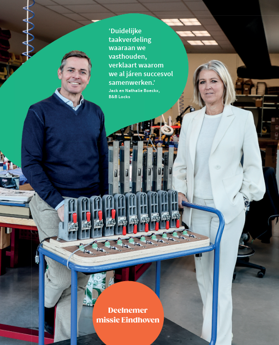 B&B Locks article in magazine “Entrepreneurs” by Voka – Chamber of Commerce Antwerp-Waasland